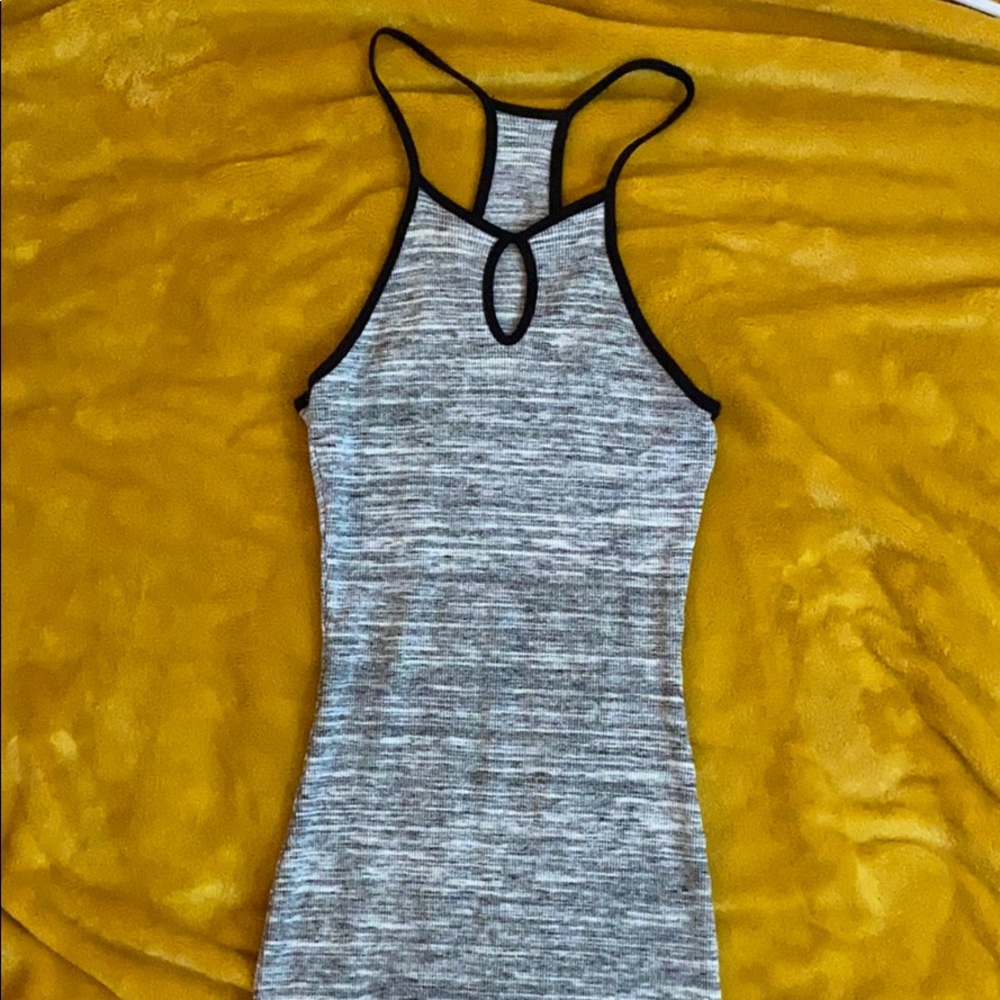 Stretchy Racer Back Maxi Dress